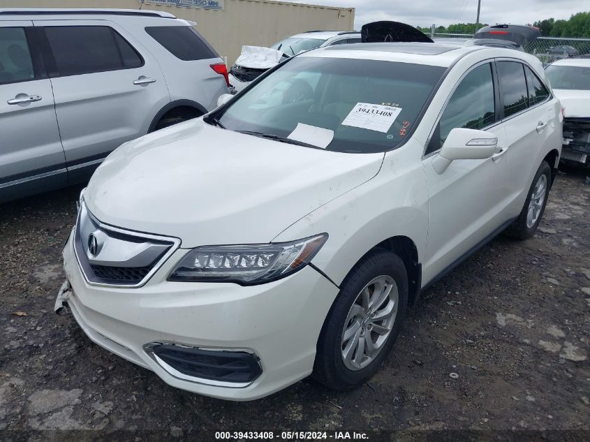 2016 Acura Rdx Technology Acurawatch Plus Packages/Technology Package VIN: 5J8TB3H57GL003691 Lot: 39433408