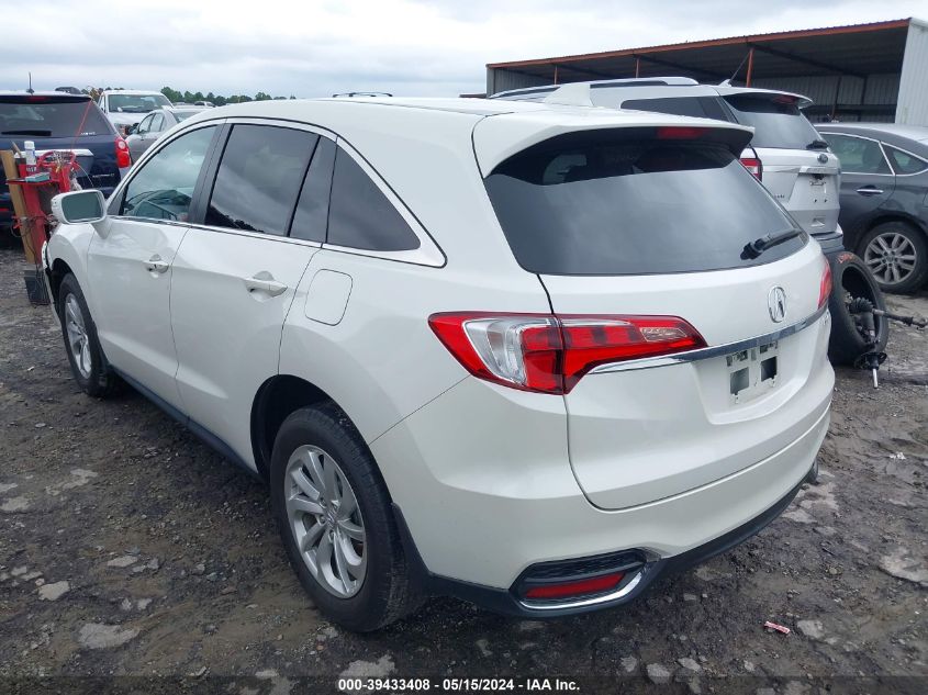 2016 Acura Rdx Technology Acurawatch Plus Packages/Technology Package VIN: 5J8TB3H57GL003691 Lot: 39433408