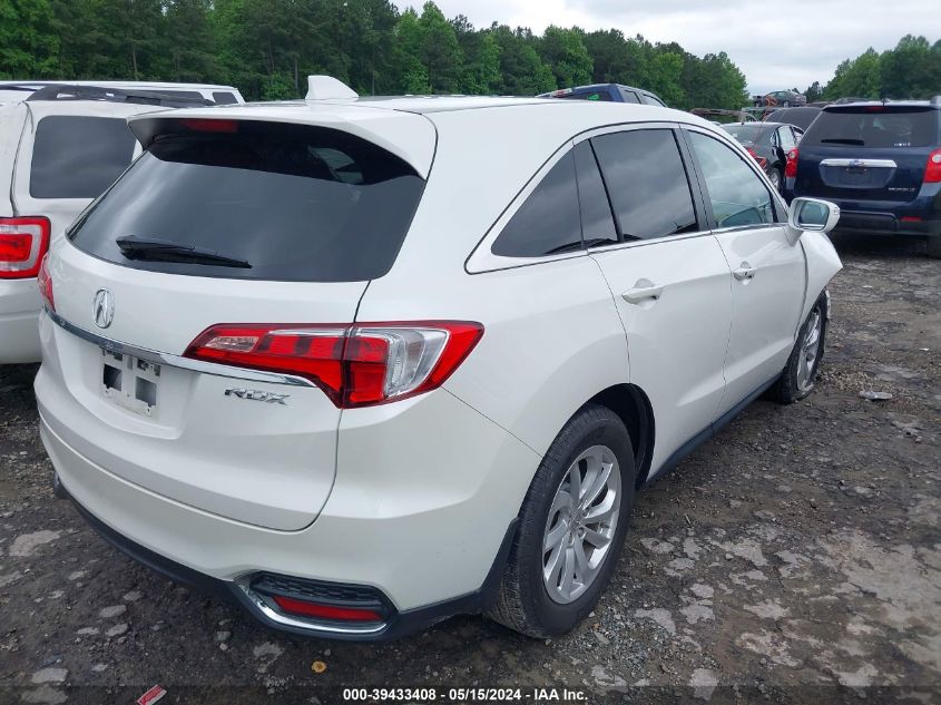 2016 Acura Rdx Technology Acurawatch Plus Packages/Technology Package VIN: 5J8TB3H57GL003691 Lot: 39433408