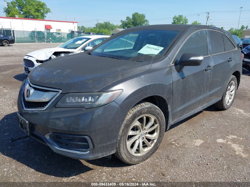 2016 Acura Rdx Technology Acurawatch Plus Packages/Technology Package VIN: 5J8TB4H52GL017603 Lot: 39433409