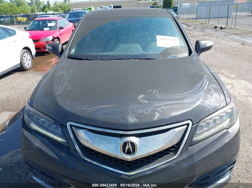 2016 Acura Rdx Technology Acurawatch Plus Packages/Technology Package VIN: 5J8TB4H52GL017603 Lot: 39433409