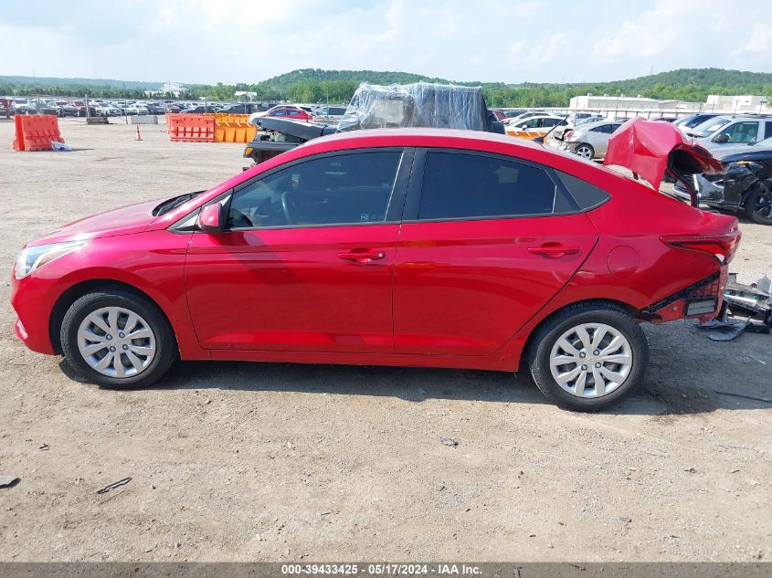 2020 Hyundai Accent Se VIN: 3KPC24A67LE110038 Lot: 39433425