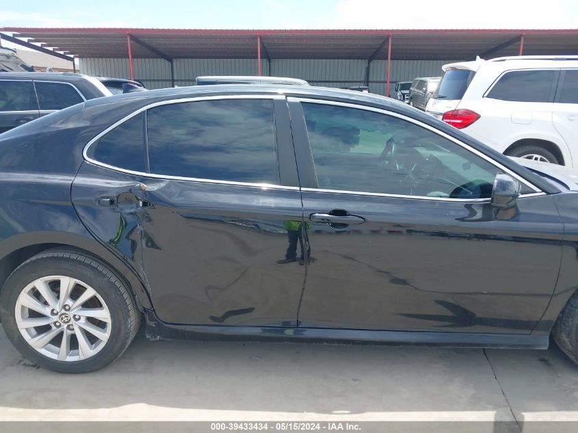 2021 Toyota Camry Le VIN: 4T1C11AK6MU480443 Lot: 39433434