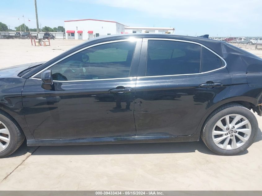 2021 Toyota Camry Le VIN: 4T1C11AK6MU480443 Lot: 39433434