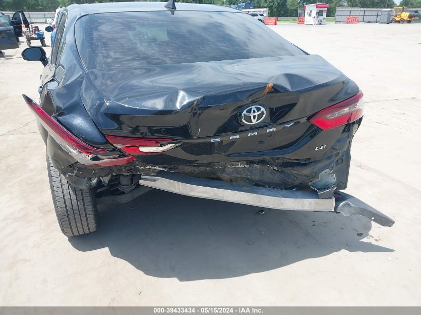 2021 Toyota Camry Le VIN: 4T1C11AK6MU480443 Lot: 39433434