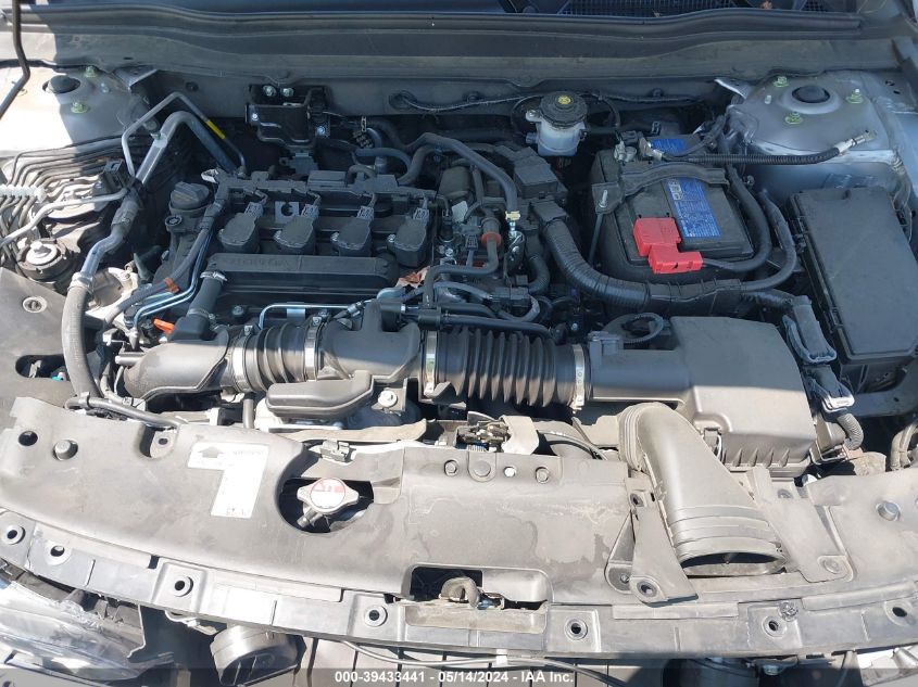 2022 Honda Accord Lx VIN: 1HGCV1F10NA027612 Lot: 39433441