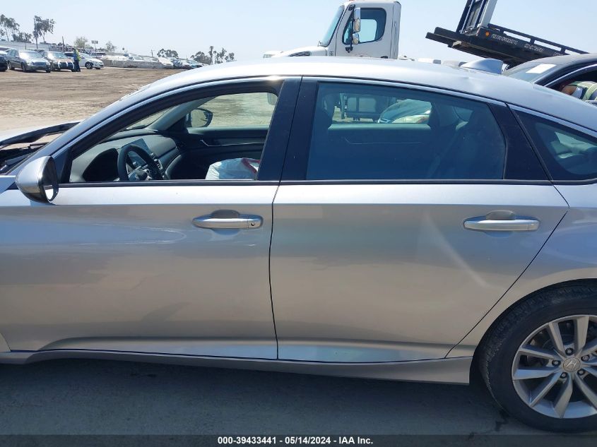 2022 Honda Accord Lx VIN: 1HGCV1F10NA027612 Lot: 39433441