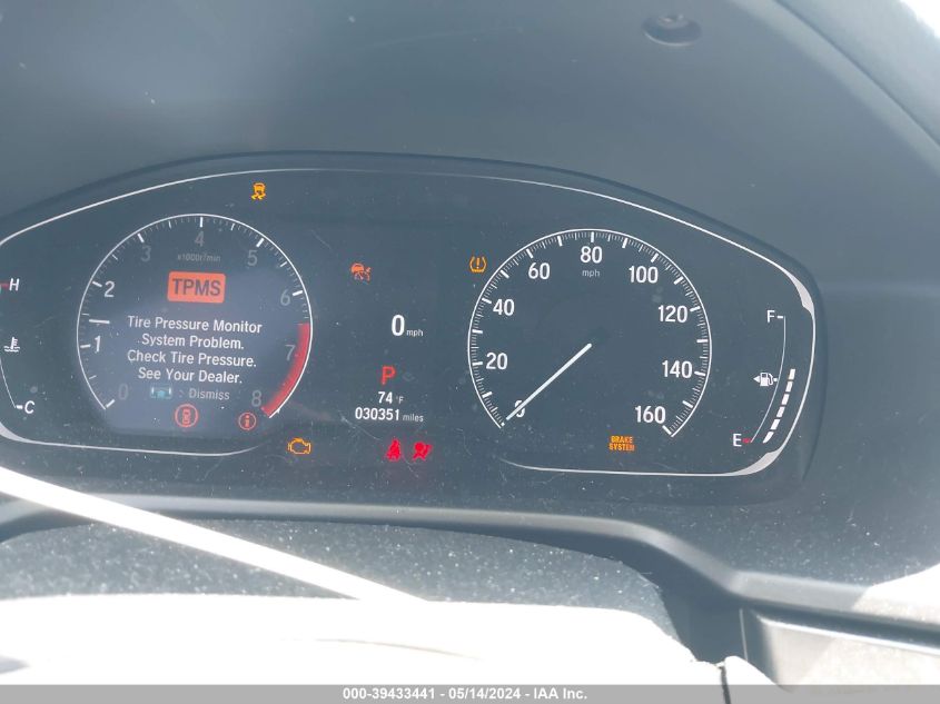 2022 Honda Accord Lx VIN: 1HGCV1F10NA027612 Lot: 39433441