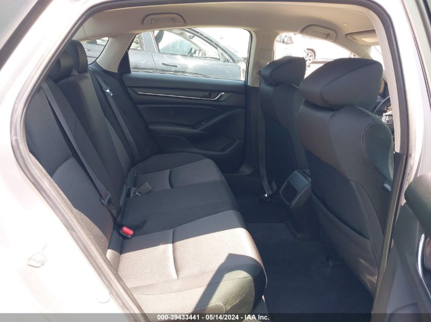 2022 Honda Accord Lx VIN: 1HGCV1F10NA027612 Lot: 39433441