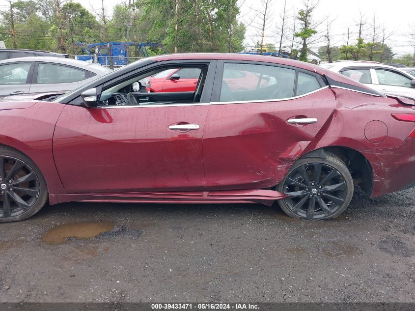 2017 Nissan Maxima 3.5 Sr VIN: 1N4AA6AP8HC366918 Lot: 40880286