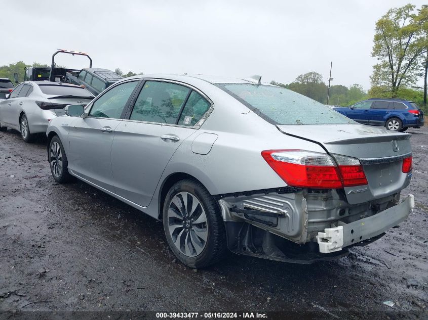 2015 Honda Accord Hybrid Ex-L VIN: 1HGCR6F57FA013132 Lot: 39433477