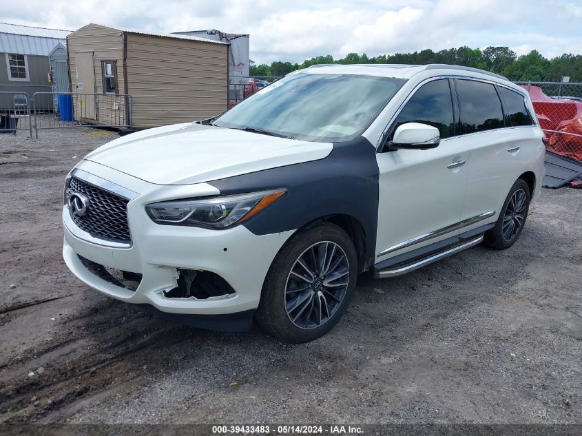 2017 Infiniti Qx60 VIN: 5N1DL0MMXHC541116 Lot: 39433483