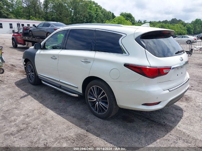 2017 Infiniti Qx60 VIN: 5N1DL0MMXHC541116 Lot: 39433483