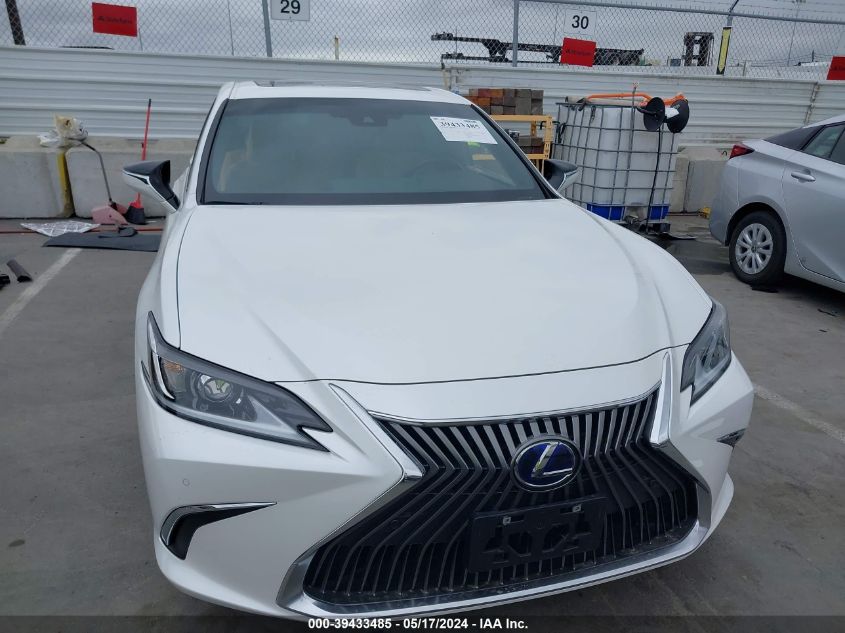 2021 Lexus Es 300H VIN: 58ADA1C12MU012257 Lot: 39433485