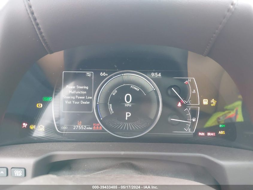 2021 Lexus Es 300H VIN: 58ADA1C12MU012257 Lot: 39433485