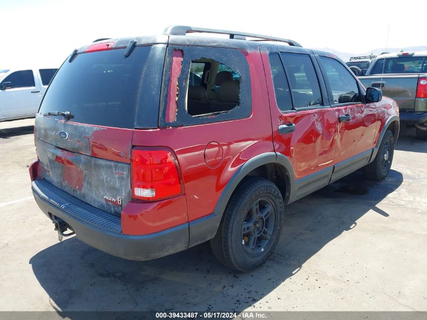 2003 Ford Explorer Xlt VIN: 1FMZU83W23UB21566 Lot: 39433487