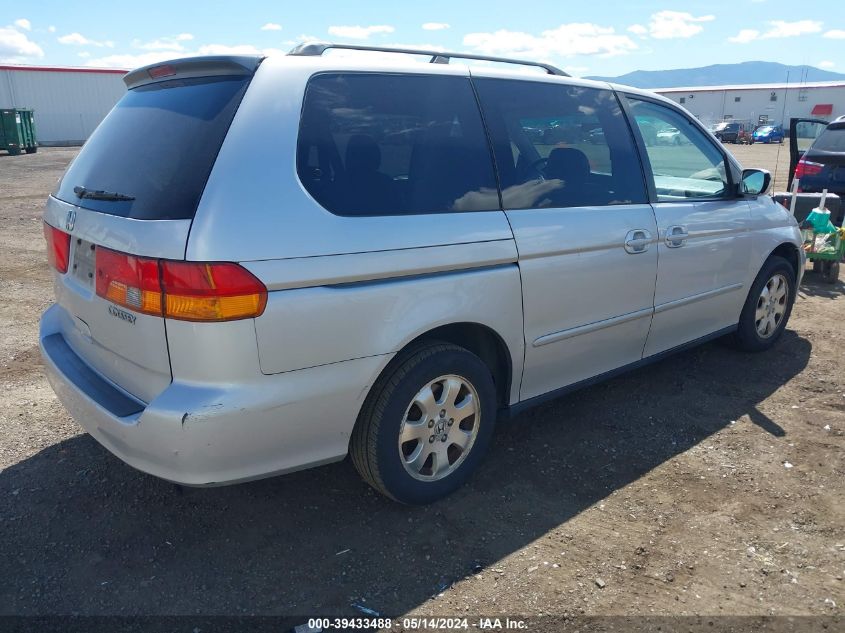 2003 Honda Odyssey Ex-L VIN: 5FNRL18073B117198 Lot: 39433488