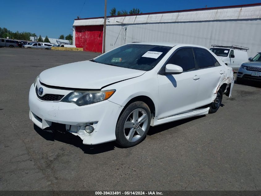 2014 Toyota Camry Se VIN: 4T1BF1FK2EU305016 Lot: 39433491