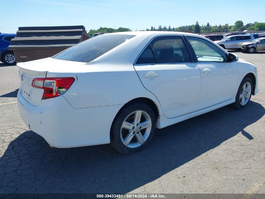 2014 Toyota Camry Se VIN: 4T1BF1FK2EU305016 Lot: 39433491