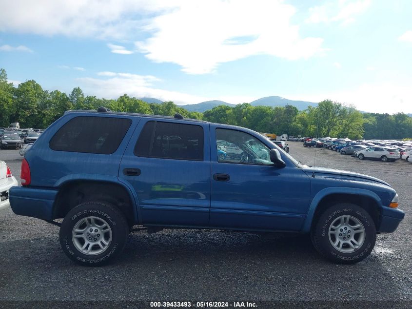 2003 Dodge Durango Slt VIN: 1D4HS48N13F551983 Lot: 39433493