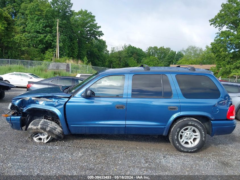 2003 Dodge Durango Slt VIN: 1D4HS48N13F551983 Lot: 39433493