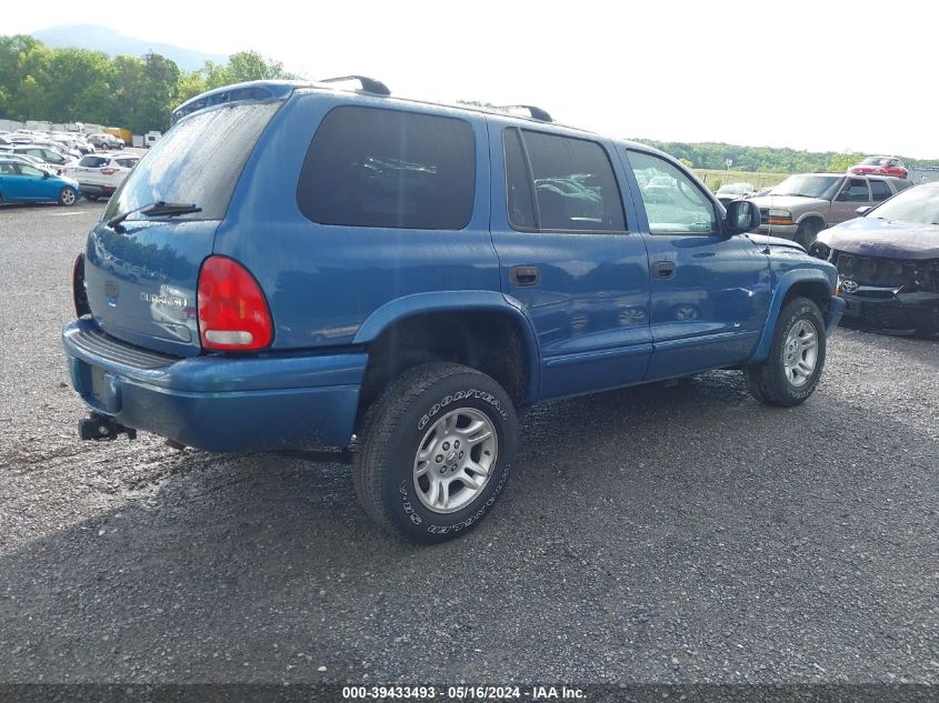 2003 Dodge Durango Slt VIN: 1D4HS48N13F551983 Lot: 39433493