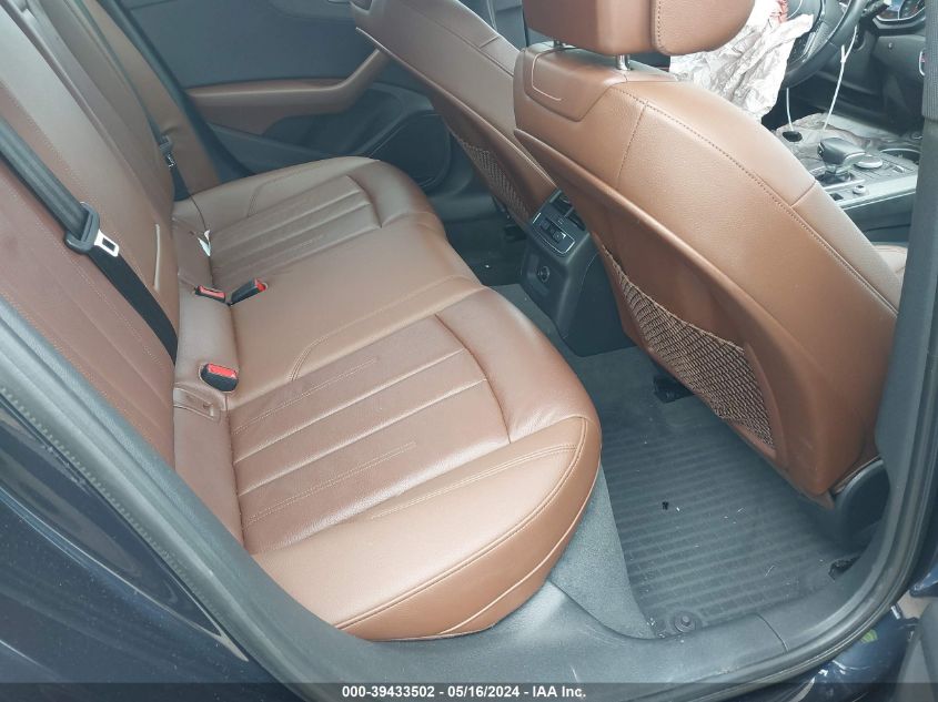 2018 Audi A4 2.0T Premium/2.0T Tech Premium VIN: WAUDNAF48JA048566 Lot: 39433502