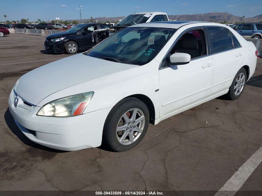 2004 Honda Accord 3.0 Ex VIN: 1HGCM66574A017337 Lot: 39433509