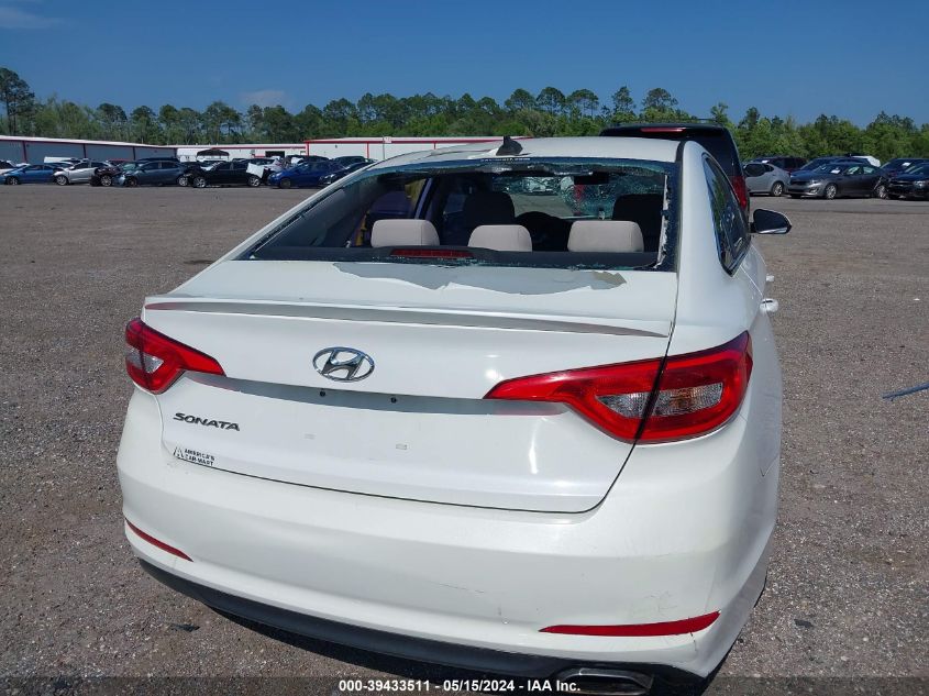 2016 Hyundai Sonata Se VIN: 5NPE24AFXGH322264 Lot: 39433511