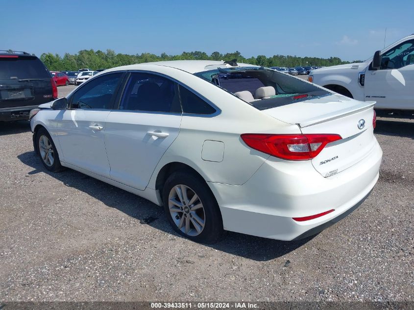 2016 Hyundai Sonata Se VIN: 5NPE24AFXGH322264 Lot: 39433511