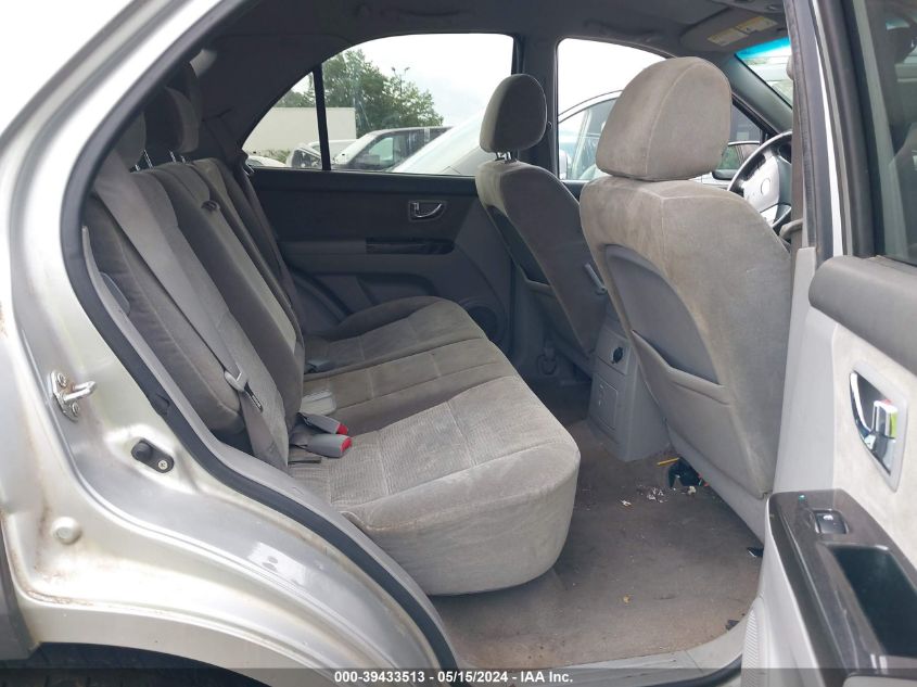 2008 Kia Sorento Ex VIN: KNDJD736185826792 Lot: 39433513