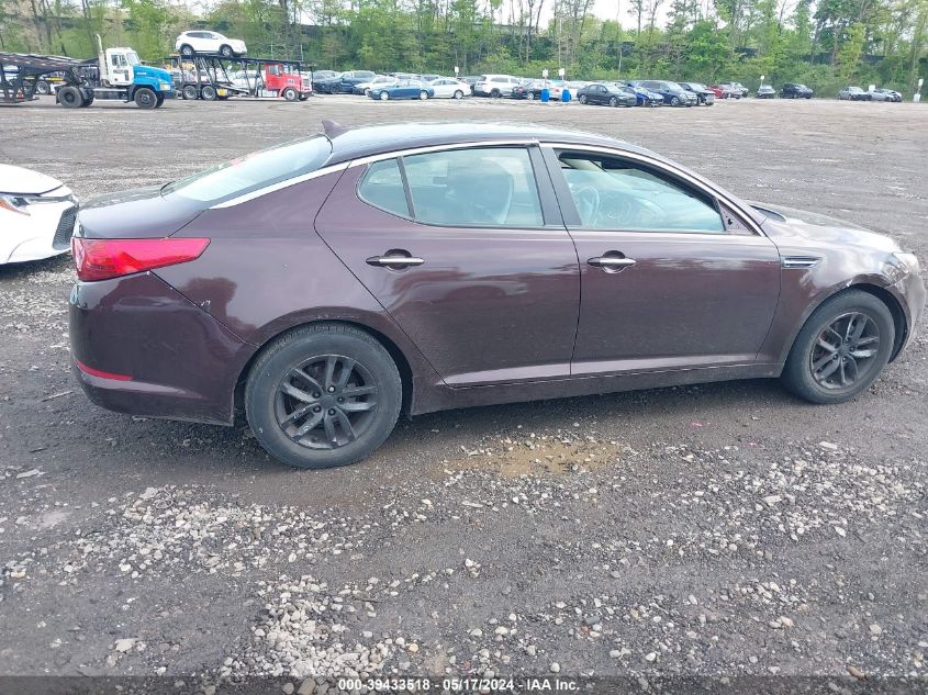 2013 Kia Optima Lx VIN: 5XXGM4A75DG248870 Lot: 39433518