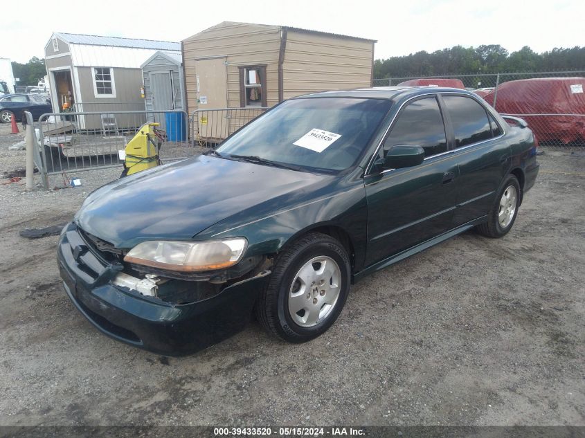 2002 Honda Accord 3.0 Ex VIN: 1HGCG16572A070191 Lot: 39433520