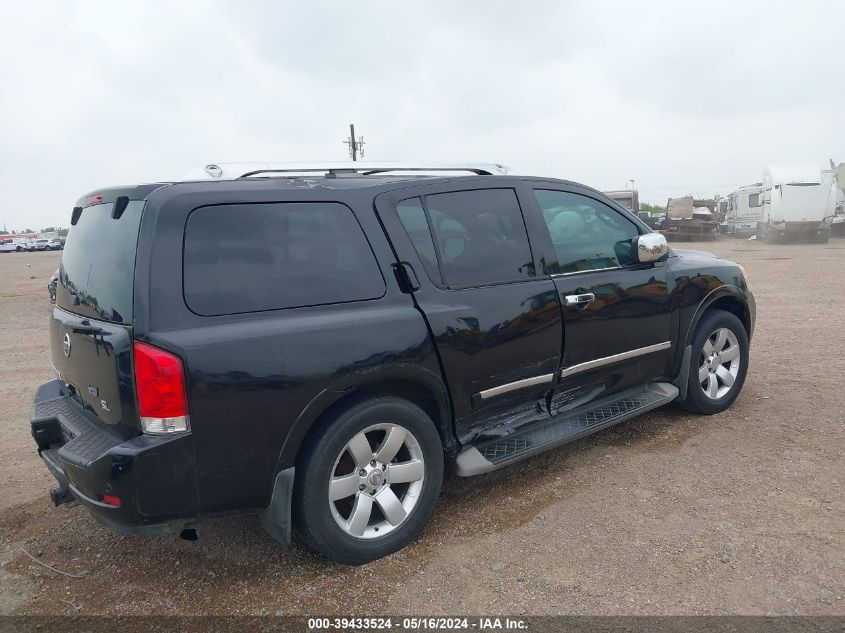 2011 Nissan Armada Sl VIN: 5N1BA0ND0BN624609 Lot: 39433524