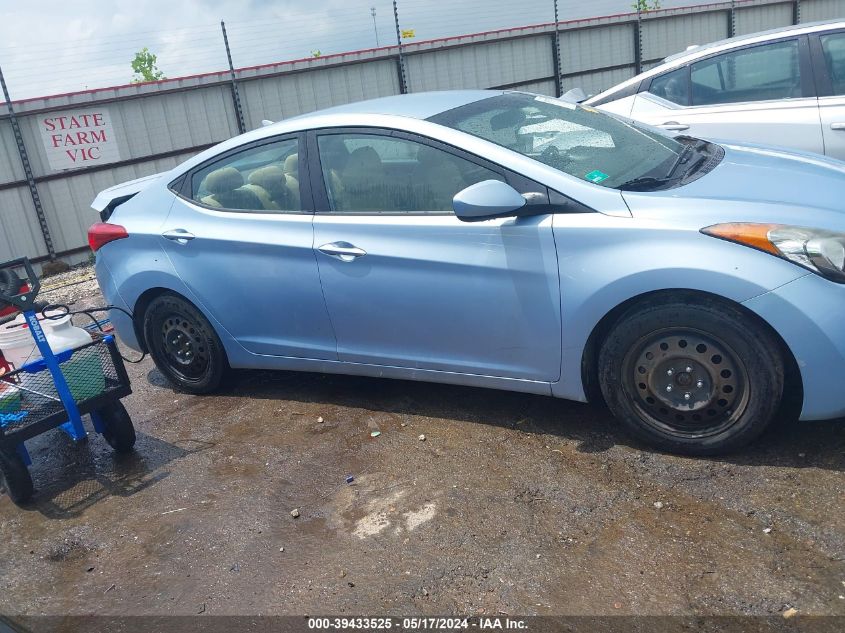 2012 Hyundai Elantra Gls (Ulsan Plant) VIN: KMHDH4AE8CU461239 Lot: 39433525