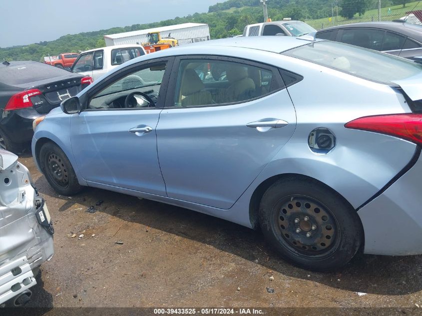 2012 Hyundai Elantra Gls (Ulsan Plant) VIN: KMHDH4AE8CU461239 Lot: 39433525