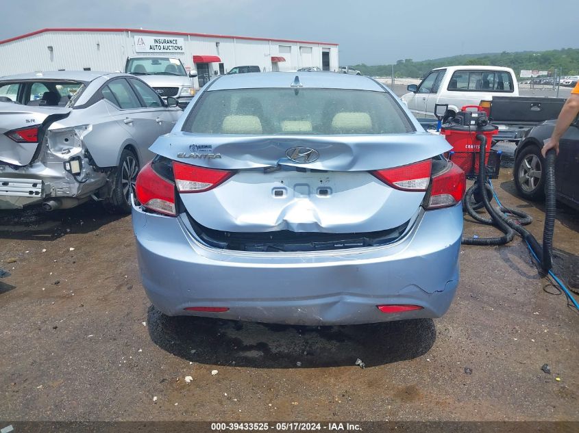 2012 Hyundai Elantra Gls (Ulsan Plant) VIN: KMHDH4AE8CU461239 Lot: 39433525