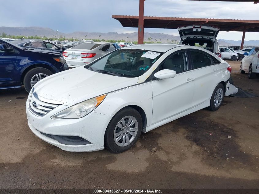 2014 Hyundai Sonata Gls VIN: 5NPEB4AC1EH823238 Lot: 39433527