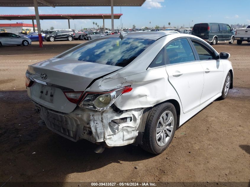 2014 Hyundai Sonata Gls VIN: 5NPEB4AC1EH823238 Lot: 39433527