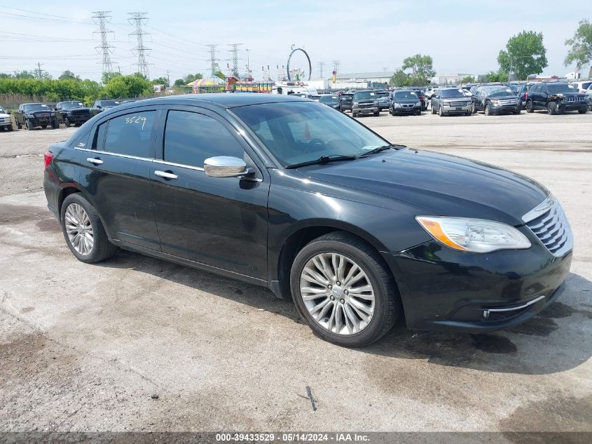 2012 Chrysler 200 Limited VIN: 1C3CCBCB2CN217834 Lot: 39433529