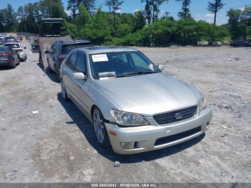 2001 Lexus Is 300 VIN: JTHBD182610019399 Lot: 39433543