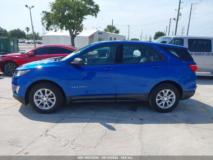 2019 Chevrolet Equinox Ls VIN: 3GNAXHEV0KS563071 Lot: 39433544