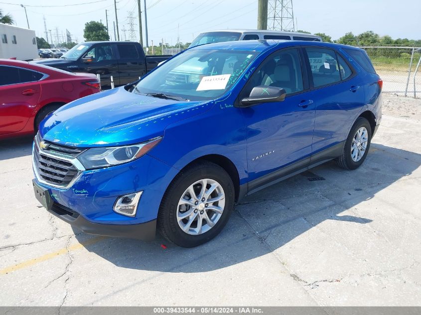 2019 Chevrolet Equinox Ls VIN: 3GNAXHEV0KS563071 Lot: 39433544