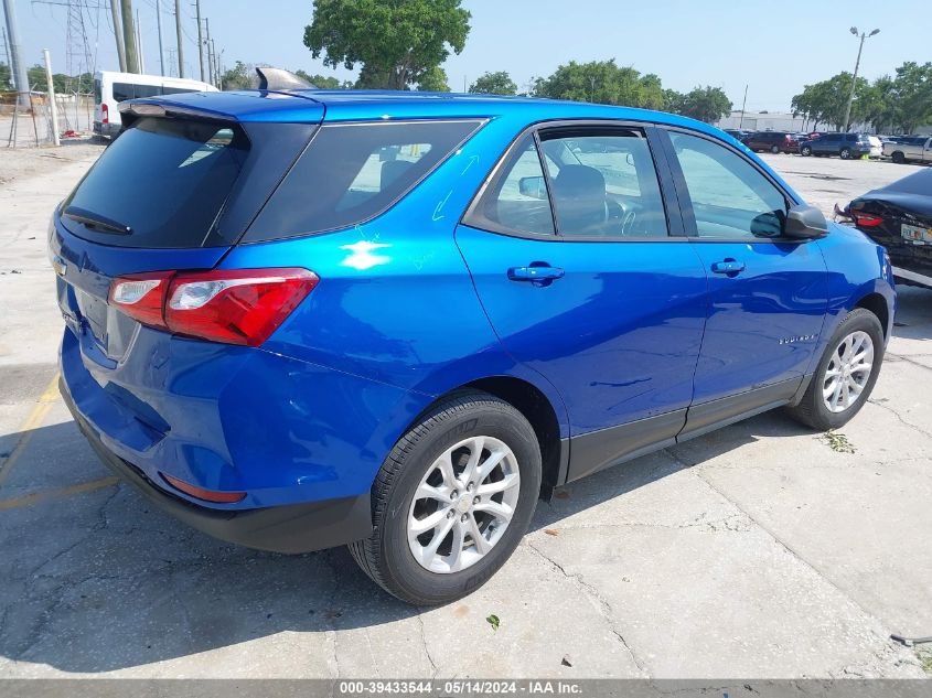 2019 Chevrolet Equinox Ls VIN: 3GNAXHEV0KS563071 Lot: 39433544