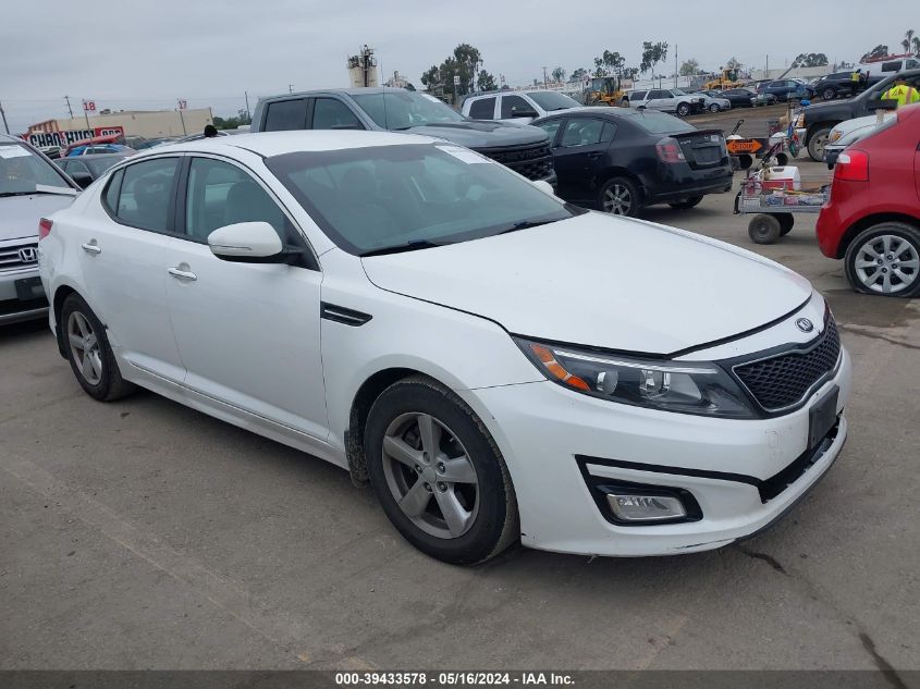 2015 Kia Optima Lx VIN: KNAGM4A7XF5559263 Lot: 39433578