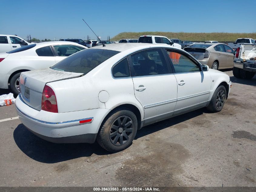 2003 Volkswagen Passat Gls VIN: WVWPD63B73P185694 Lot: 39433583