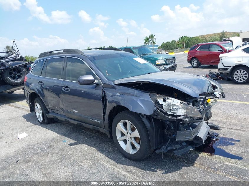 2014 Subaru Outback 2.5I Limited VIN: 4S4BRBLC0E3300431 Lot: 39433588