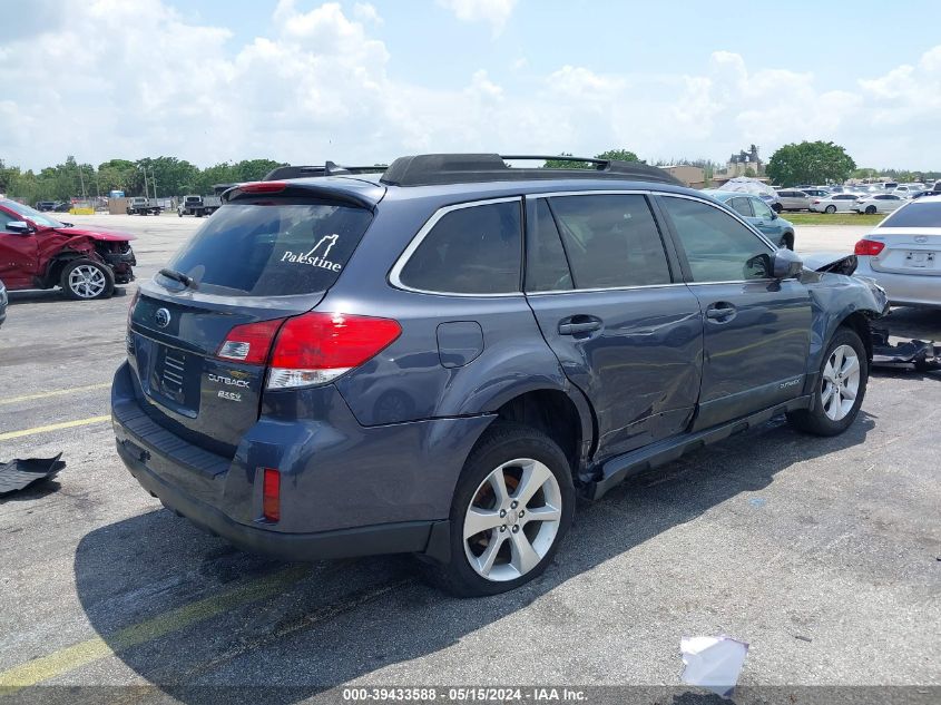 2014 Subaru Outback 2.5I Limited VIN: 4S4BRBLC0E3300431 Lot: 39433588