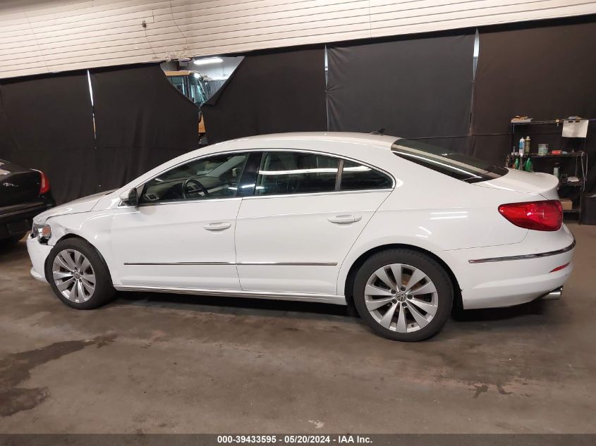 2012 Volkswagen Cc Sport VIN: WVWMP7AN3CE515162 Lot: 39433595