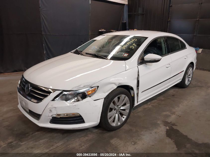 2012 Volkswagen Cc Sport VIN: WVWMP7AN3CE515162 Lot: 39433595